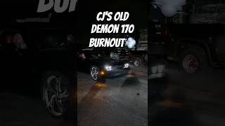 Demon 170 Burnout the giveaway winner was outside tn 32gang Cjon32s [upl. by Glynis596]