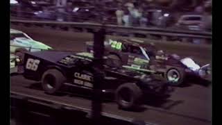 Belle Clair Speedway 1988 Modified Racing Action [upl. by Roleat52]