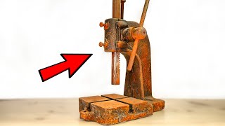 Very Rusted Press Restoration [upl. by Jorrie]