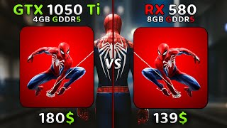 GTX 1050 Ti vs RX 580  15 Games Tested In 2023🔥  Whats The Difference [upl. by Nevanod]