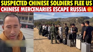 Suspected Chinese Soldiers Fleeing Back From the US Chinese Mercenaries Escape Russia [upl. by Zeus853]