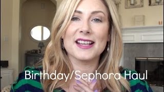 BirthdaySephora VIB Haul [upl. by Ilak]