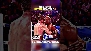 Canelo vs Mayweather who is the BETTER fighter boxing trending mayweather caneloalvarez [upl. by Fauch]