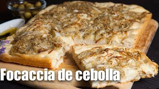 Focaccia de cebolla [upl. by Whitver]