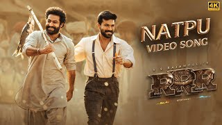 Full Video Natpu Song Tamil  RRR  NTR Ram Charan  SS Rajamouli  Maragathamani  Anirudh R [upl. by Amabel]