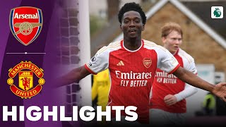 Arsenal vs Manchester United  Highlights  U21 Premier League 2 Playoff 03052024 [upl. by Uliram702]