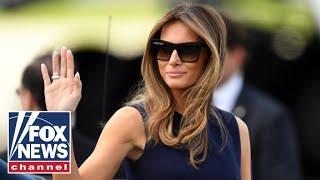 Melania Trump breaks silence on Jill Biden White House meeting [upl. by Collyer928]