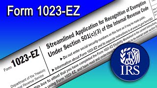 Form 1023EZ [upl. by Engelbert]