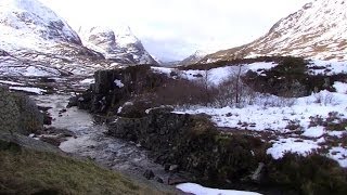 Rannoch Moor amp Glencoe during the winter Scotland [upl. by Atinna62]