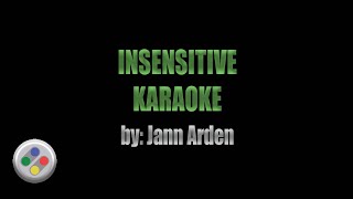 Jann Arden Insensitive Karaoke [upl. by Paddie]