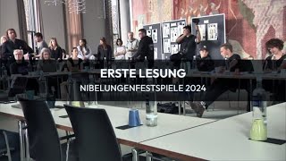 Nibelungenfestspiele 2024  Erste Lesung [upl. by Lemuel]