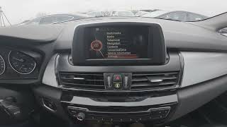 How to Navigate via Media Panel in BMW Series 2 F22 F23 F45 F46 Active Tourer [upl. by Emmy357]