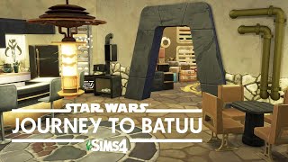 The Sims 4 Star Wars Journey to Batuu Tatooine Inspired Speed Build  Downloading Link [upl. by Hayton]