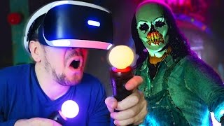 VIRTUALLY TERRIFIED  Until Dawn Rush of Blood Playstation VR [upl. by Drogin]