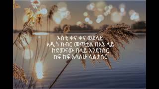 Awtaru Kebede Ende nser wedelay amharik worship song lyrics 🙏🙏 🦅 አውታሩ ከበደ እንደ ንስር የአማርኛ አምልኮ መዝሙር [upl. by Sharpe]