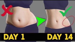 14 days belly fat challenge  fat loss workout at home [upl. by Leggett]