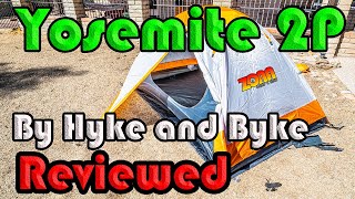 Hyke and Byke Yosemite 2P Backpacking Tent  Reviewed [upl. by Telracs223]