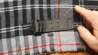 Making a kilt in real time tutorial part 24 [upl. by Bran]