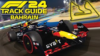 How to MASTER BAHRAIN on F124  Track Guide [upl. by Gruchot]