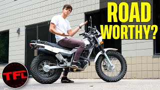 Is The Yamaha TW200 Fast Enough To Ride On The Street [upl. by Sierra]