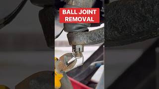 How to separate a ball joint carrepair balljoint carmaintenance [upl. by Pavkovic]