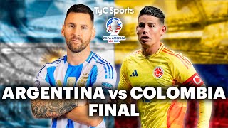 EN VIVO 🔴 ARGENTINA BICAMPEÓN DE AMÉRICA LOS FESTEJOS DE LA HINCHADA [upl. by Aduhey17]