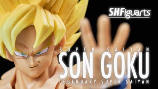 SHFiguarts Son Goku Legendary Super Saiyan 2023 [upl. by Anirb]