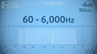 60  6000 Hz Audio Sweep [upl. by Romy]