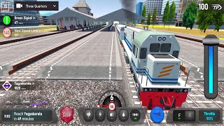 Indonesian Train Sim Game Android Gameplay Videos  Train Wala Game Download [upl. by Brownson]