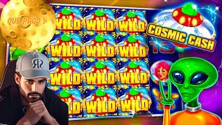 Jugué Al Cosmic cash Casino Y Esto Pago ¿Cuánto Ganamos CASINO ONLINE ARGENTINA [upl. by Ymmot819]