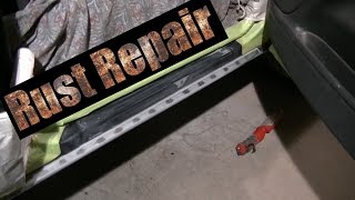 2000 Silverado Z71 quotRusty Rocker Repair Passenger Sidequot [upl. by Pinelli]