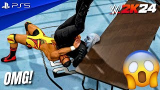 WWE 2K24  Chad Gable vs Uncle Howdy  Full Match at SummerSlam 2024  PS5™ 4K60 [upl. by Ennayt]