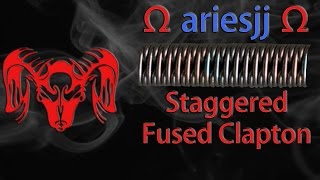 Staggered Fused Clapton Tutorial [upl. by Vachil959]