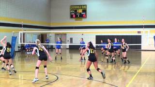 8th Grade Volleyball v Centerville 081914 [upl. by Stoneham]