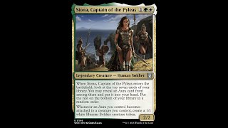 Siona Captain of the Pyleas Pauper Commander Deck [upl. by Ativoj]