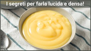 CREMA PASTICCERA Ricette per farcire e decorare torte e dolci [upl. by Alberto]