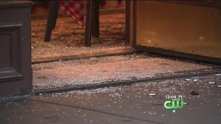 Maggianos Italian Restaurant In Center City Vandalized [upl. by Juley892]