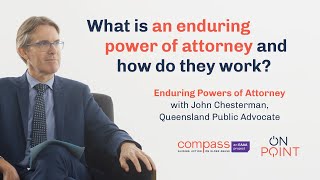 What is an enduring power of attorney and how do they work [upl. by Ardnekal]