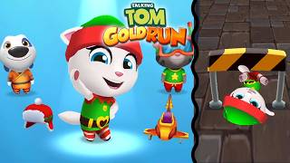 🏹TALKING TOM GOLD RUN GAMEPLAY 🧝 ELF ANGELA NEW RUN [upl. by Engedus]