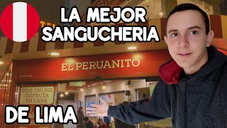 La MEJOR SANGUCHERÍA de Lima quotEl Peruanitoquot  Santiago Vich [upl. by Cello235]