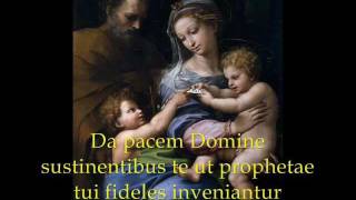 Da Pacem Domine Give Peace O Lord  Catholic Hymns Gregorian Chant [upl. by Clough]