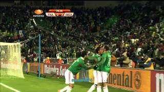 Sudáfrica 2010 Gol Cuauhtémoc Blanco  Francia Vs México [upl. by Nemra]