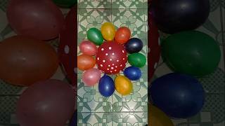 Beautiful Red Dot Water Balloons Color Pop Reverse Video Asmr [upl. by Margo810]