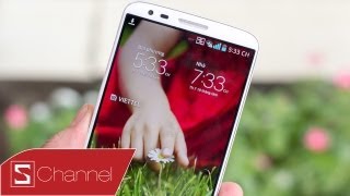 Schannel  Mở Hộp LG G2 F320  Đột phá với thiết kế mặt sau  CellphoneS [upl. by Holtz]