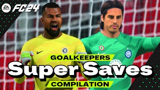 EA FC 24  Goalkeeper Super Saves eafc24 [upl. by Ahsille]