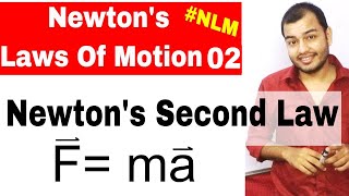 Class 11 Chap 5  Laws Of Motion 02  Newtons Second Law Of Motion  NLM IIT JEE NEET NCERT [upl. by Ajnotal]