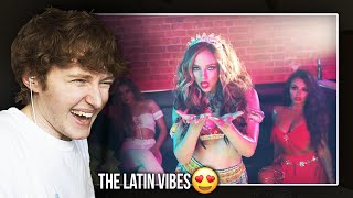 THE LATIN VIBES Little Mix CNCO  Reggaetón Lento Remix  Music Video ReactionReview [upl. by Ravilob]