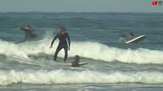 BIARRITZ SURFING  Plage Côte des Basques  Biarritz Surf TV [upl. by Lleze]