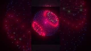 Ghost ball 12quotinch Japan special moving LED peony display shellbestfireworkfireworksvuurwerk [upl. by Asilenna603]