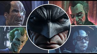 Batman Arkham City  All Bosses With Cutscenes  Ending 4K UHD 60FPS [upl. by Llenwahs]